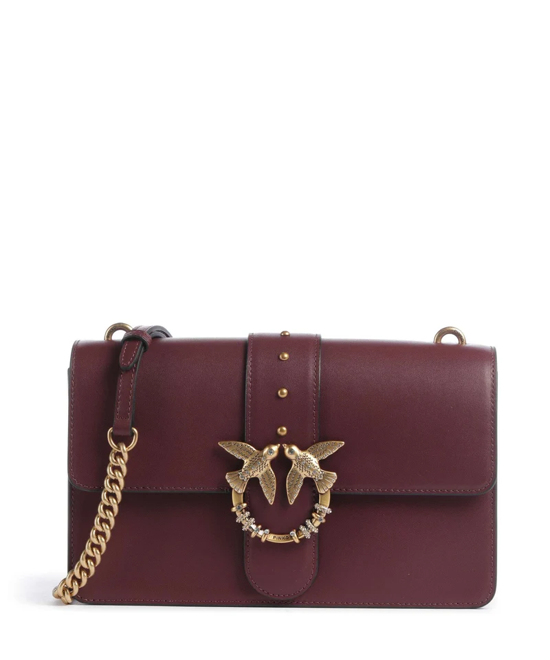 Pinko Love One Classic New Buckle Bandolera ribes intenso/antique gold