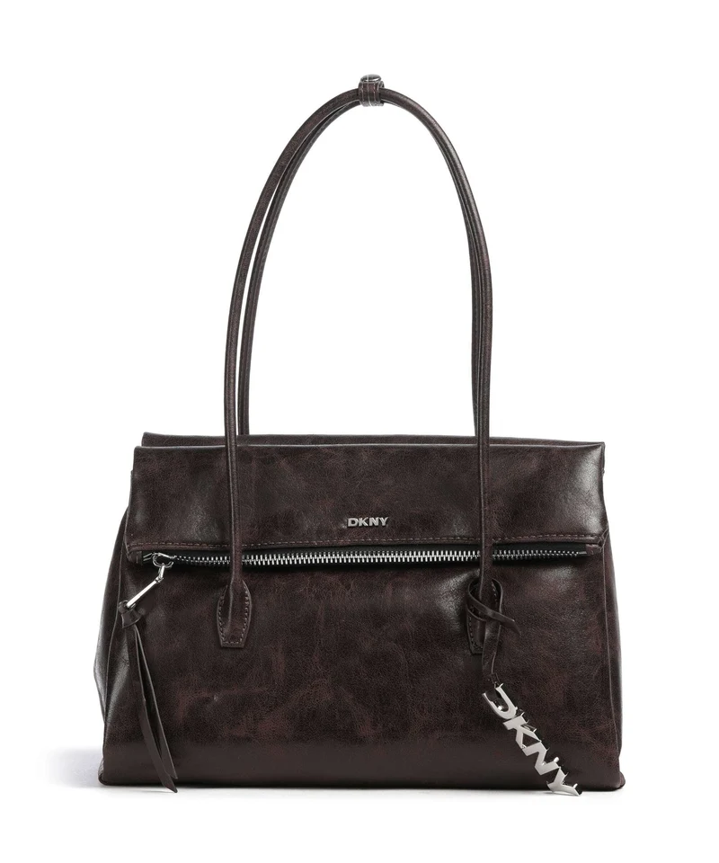 DKNY Rivington Large Bolso de hombro coffee bean