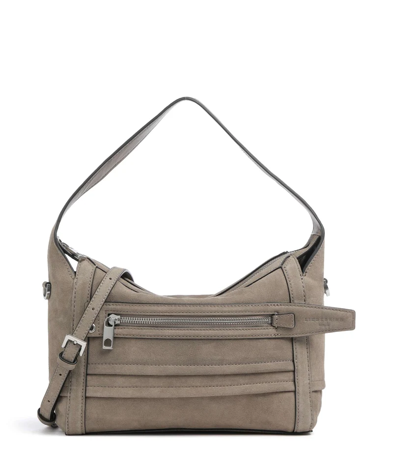 Liebeskind Delia Suede S Bolso de hombro neutral grey