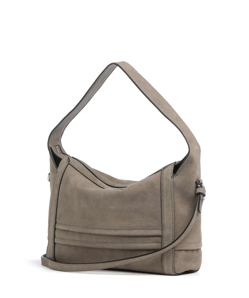 Liebeskind Delia Suede S Bolso de hombro neutral grey