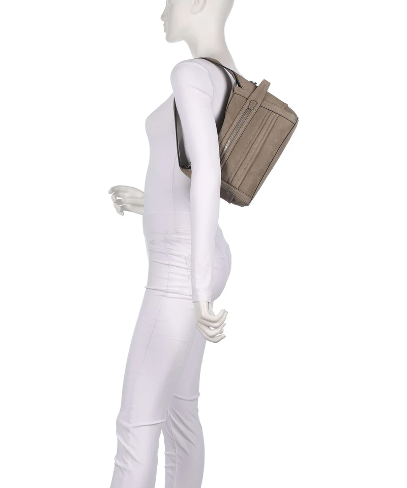 Liebeskind Delia Suede S Bolso de hombro neutral grey