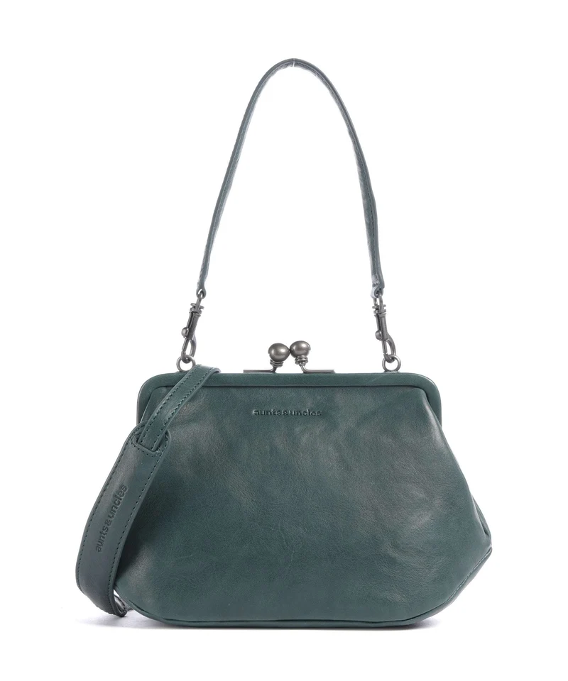 Aunts & Uncles Grandma's Luxury Club Mrs. Pizzelle Bandolera green jewel