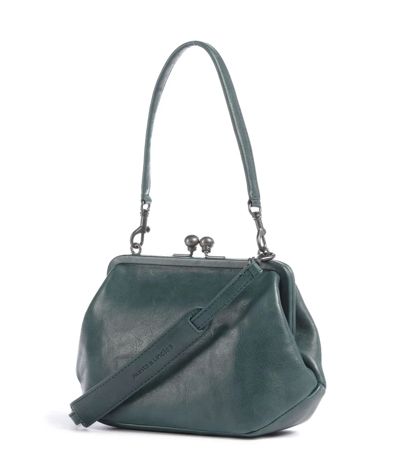 Aunts & Uncles Grandma's Luxury Club Mrs. Pizzelle Bandolera green jewel