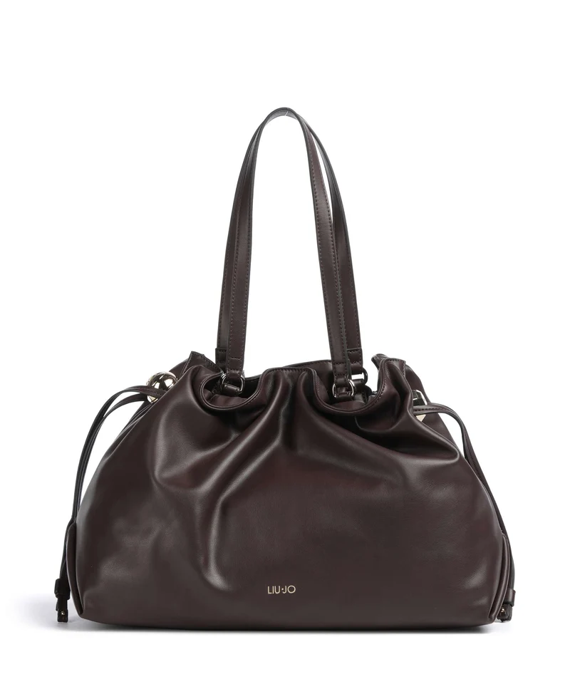 Liu Jo Riccy L Bucket bolso de mano red aubergine