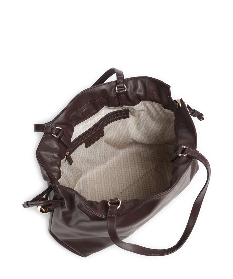 Liu Jo Riccy L Bucket bolso de mano red aubergine