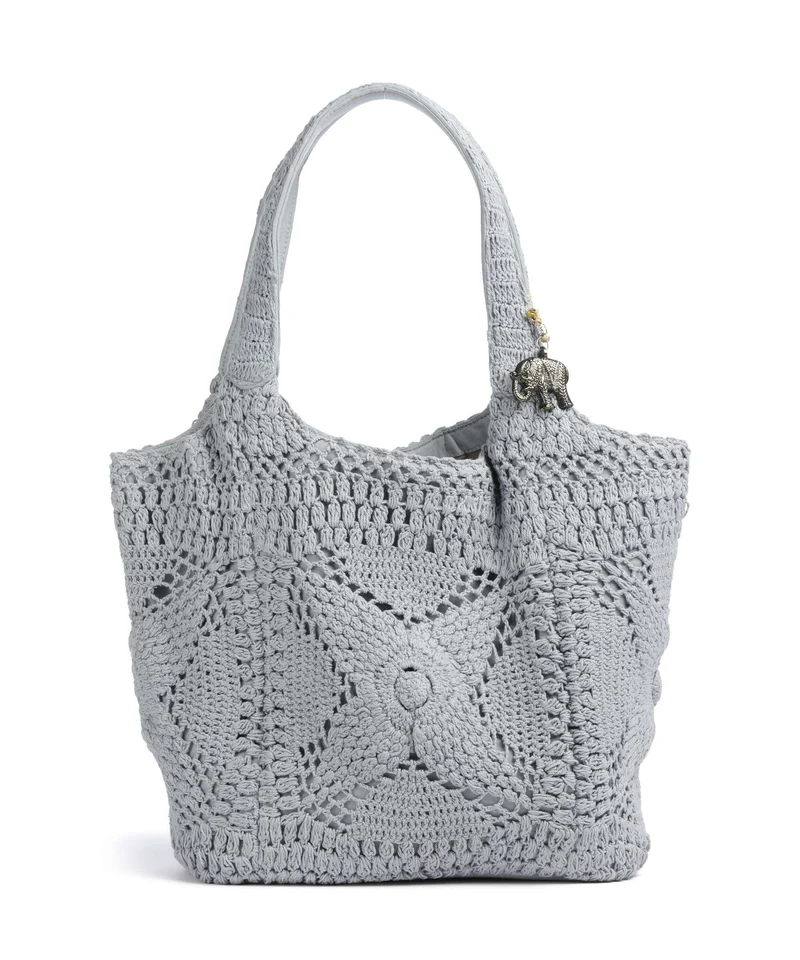 Anokhi Bolsa shopping grey