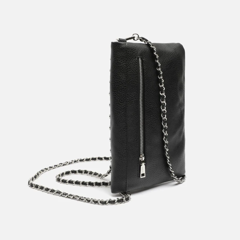Olu-1 bolso bandolera con detalles metalizados y doble asa ED.