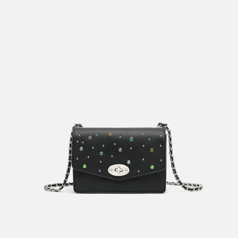 Gici bolso de fiesta con tachuelas de colores ED.