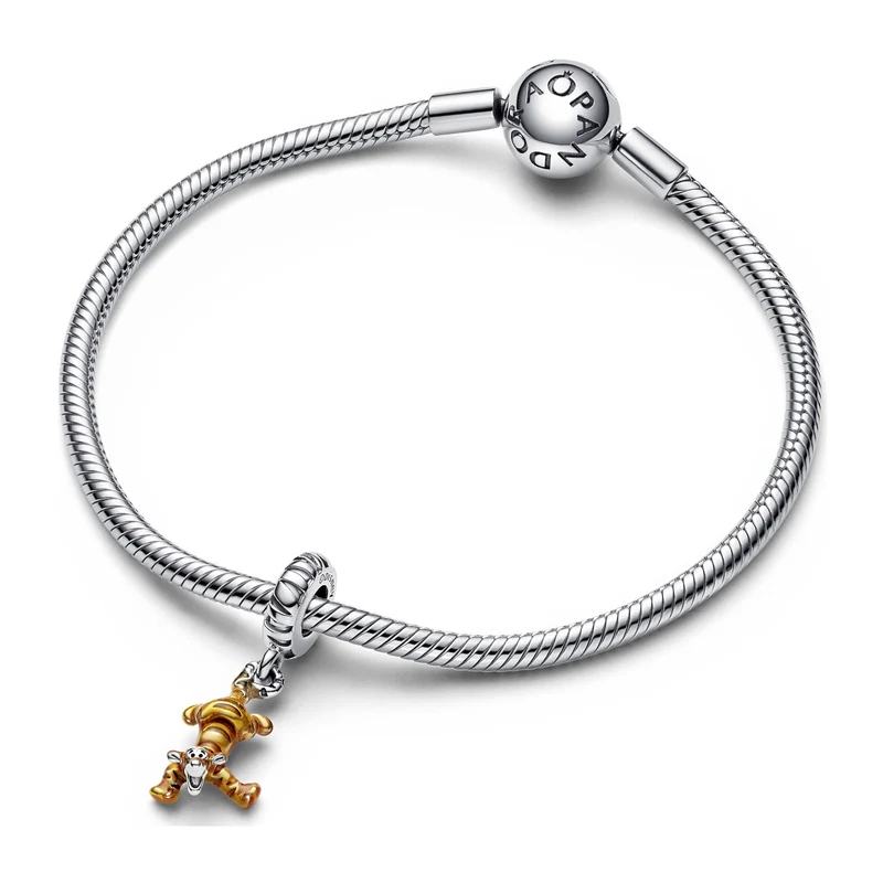 Pandora Disney 925 Sterling Silver Winnie The Pooh Tigger Charm 792213C01