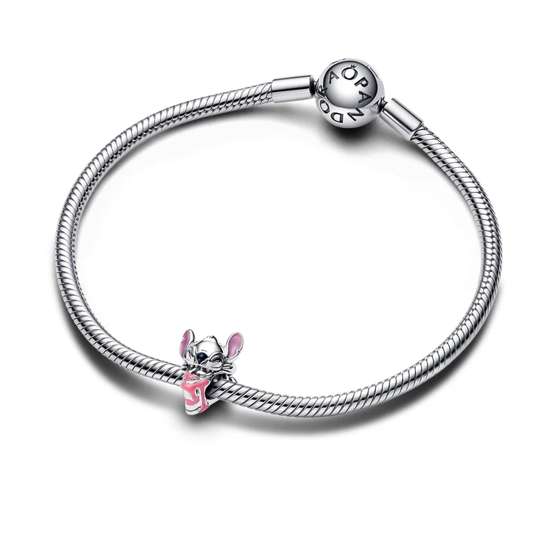 Pandora Disney 925 Sterling Silver Stitch Verjaardagstaart Bedel 793189C01