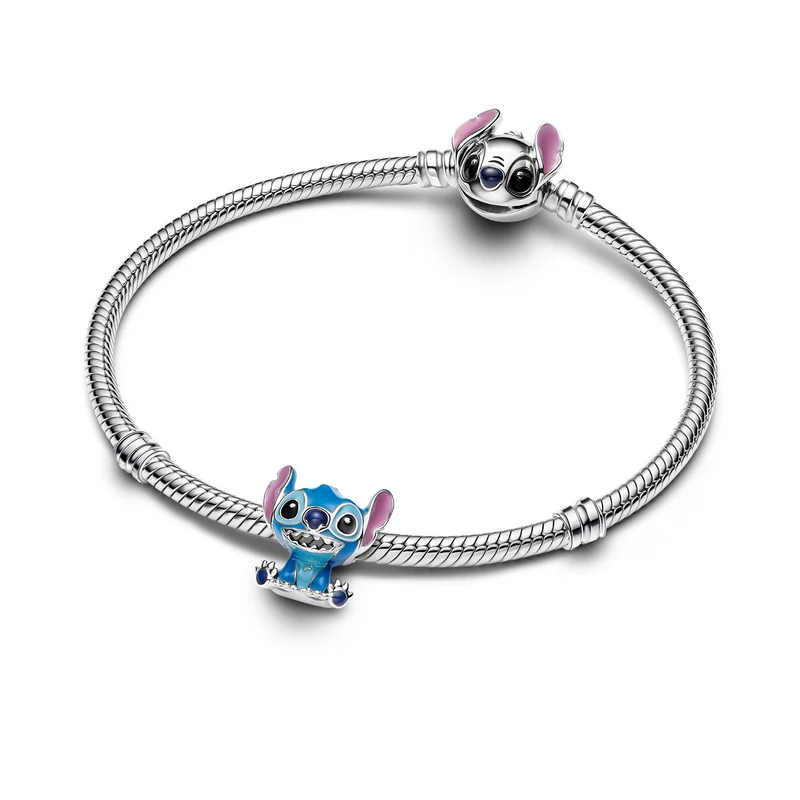 Pandora Collabs 925 Sterling Zilveren Disney Stitch Bedel 793815C01