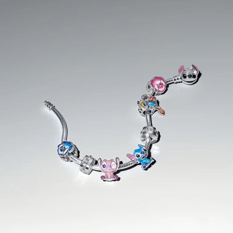 Pandora Collabs 925 Sterling Zilveren Disney Stitch Bedel 793815C01