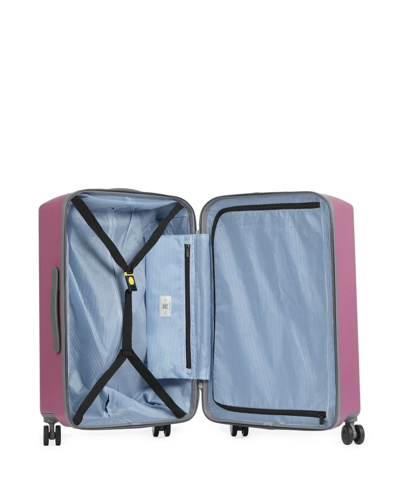 Delsey Paris x United Colors of Benetton UCB Hardside Maleta con 4 ruedas pink