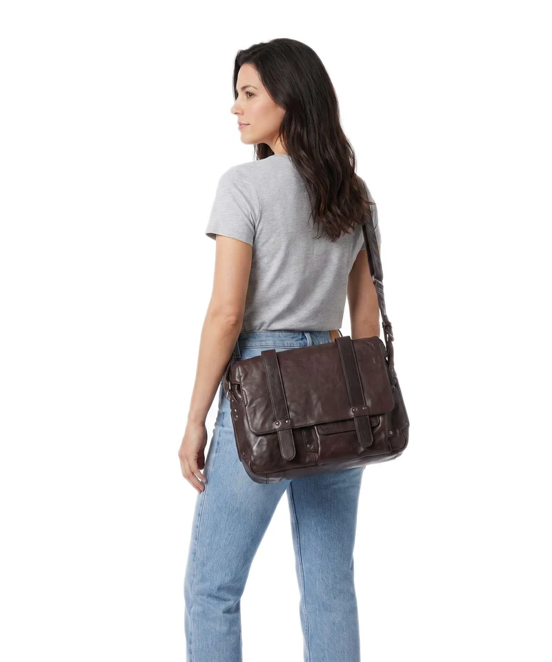 Aunts & Uncles Grandma's Luxury Club Mrs. Honey Pie Bolso de mensajero coffee bean