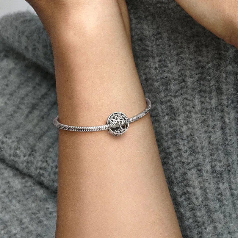Pandora Moments 925 Sterling Zilveren Family Tree Bedel 797590