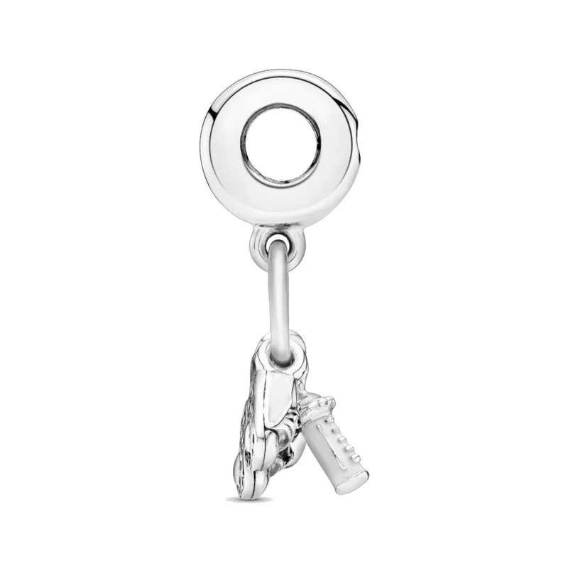 Pandora People 925 Sterling Silver Baby Bottle en Shoes Hangende Bedel 798106CZ