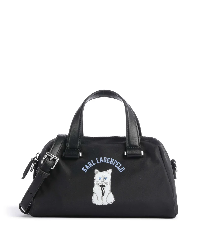 Karl Lagerfeld Ikon Choupette Small Bandolera black