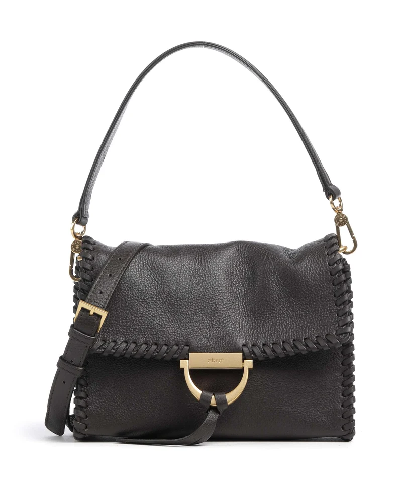 Abro Dalia Temi Stitch Bolso de hombro dark brown