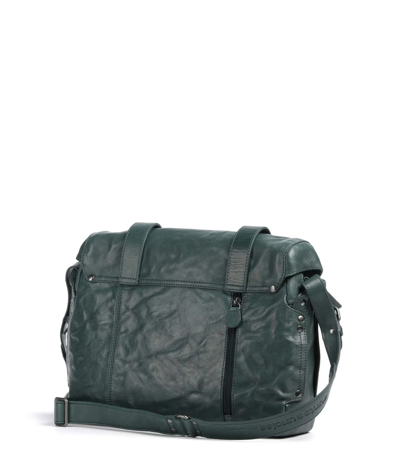 Aunts & Uncles Grandma's Luxury Club Mrs. Honey Pie Bolso de mensajero green jewel