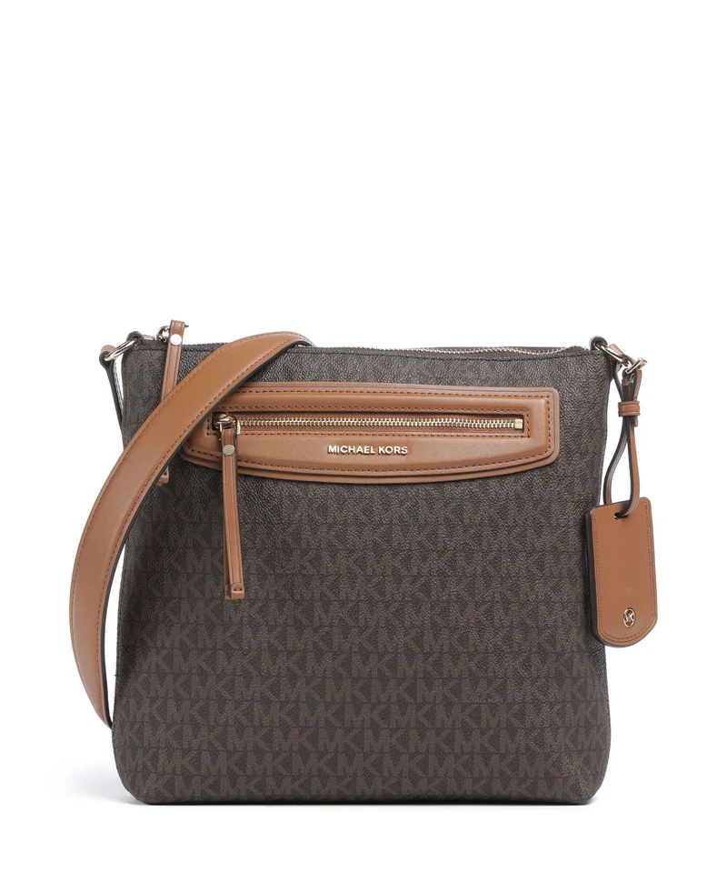 Michael Kors Jet Set Travel Large Bandolera brown/acorn