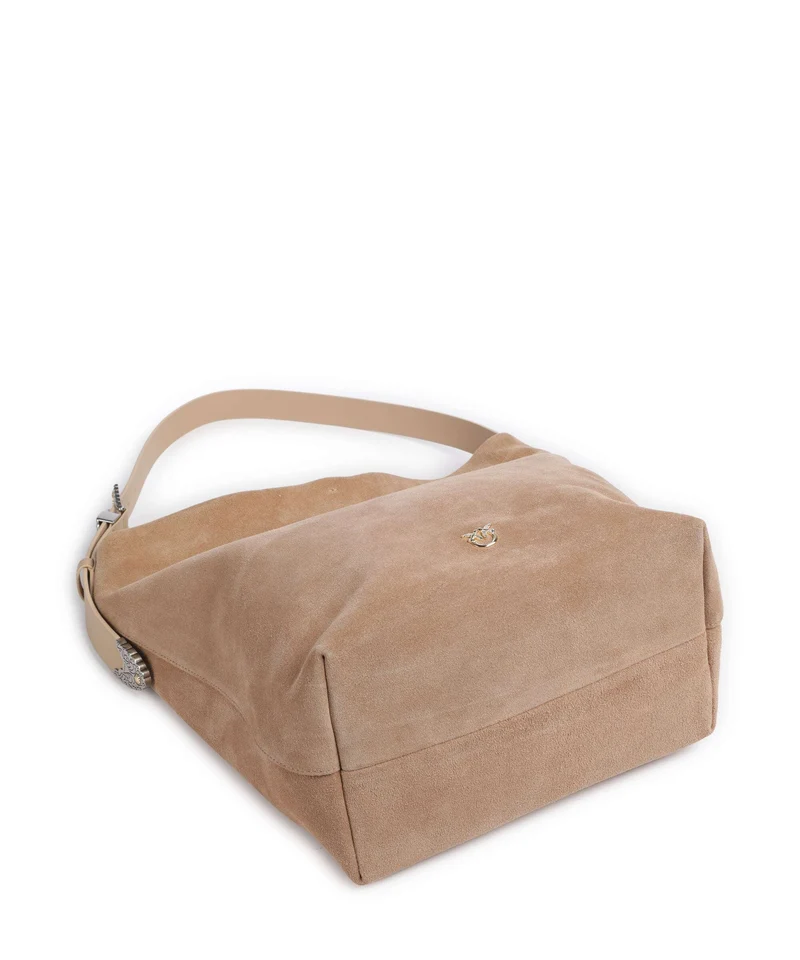 Pinko Big Bolso de hobo beige/scoiattolo/gal mix gold