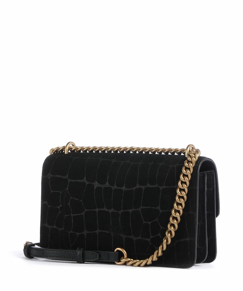 Pinko Love One Mini Bolso de hombro nero/antique gold