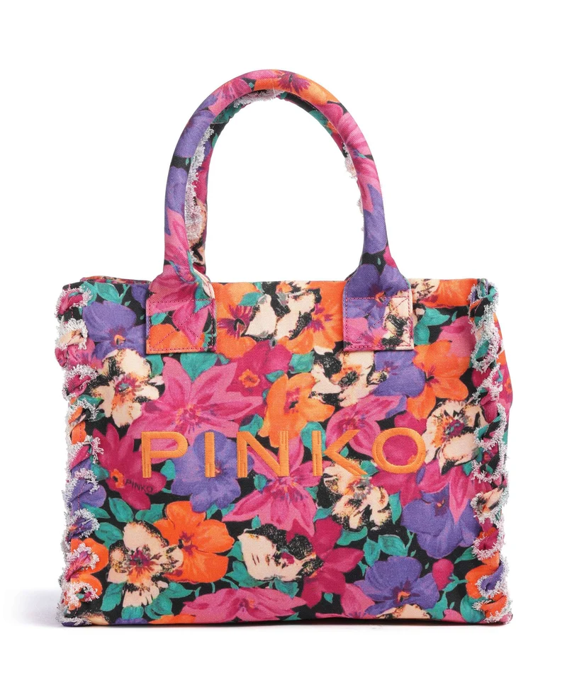 Pinko Beach Bolso de mano fuxia/multicolor/antique gold