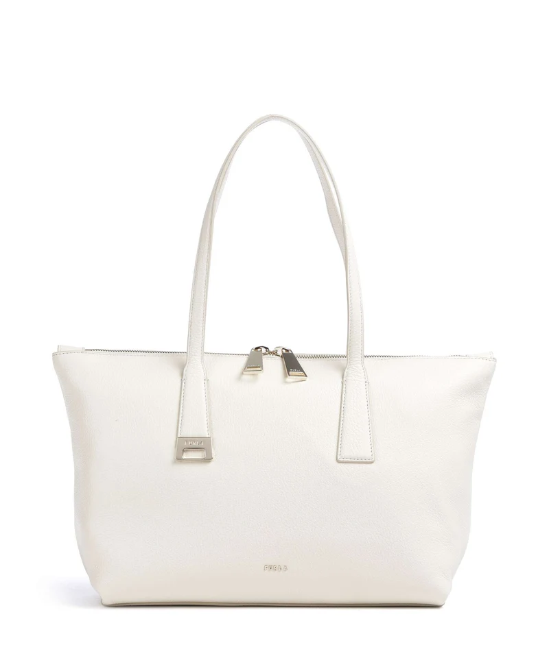 Furla Olivia M Bolsa shopping panna