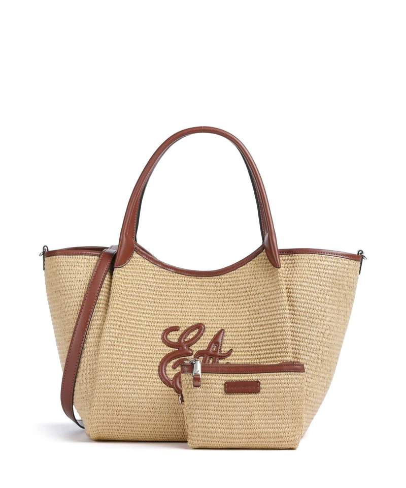 Emporio Armani Durini 24 M-L Bolsa shopping naturale/siena