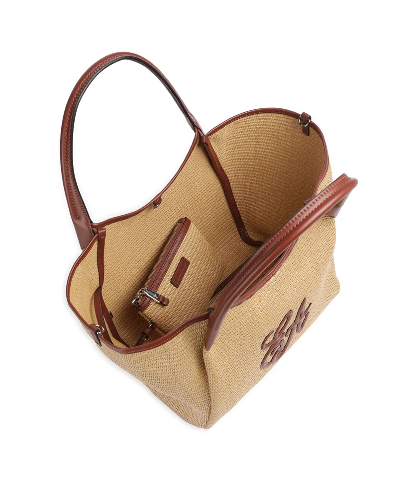 Emporio Armani Durini 24 M-L Bolsa shopping naturale/siena