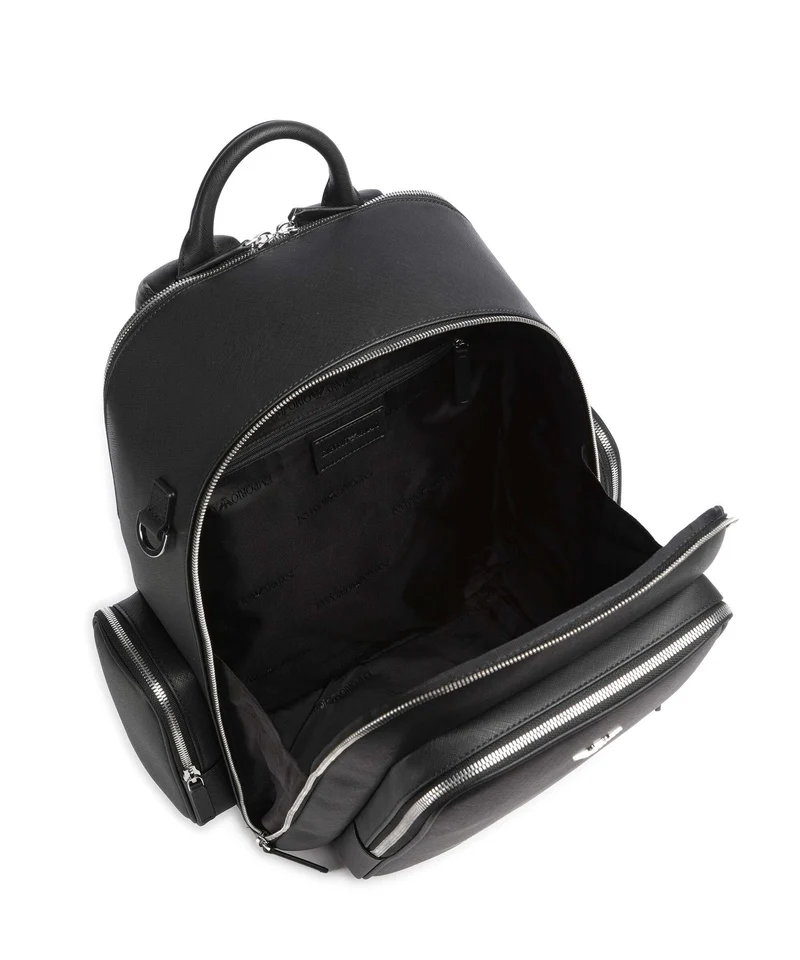 Emporio Armani Business Regenerated Mochila black beauty