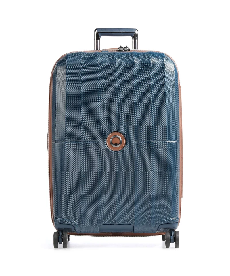 Delsey Paris Carrousel Maleta con 4 ruedas marineblau
