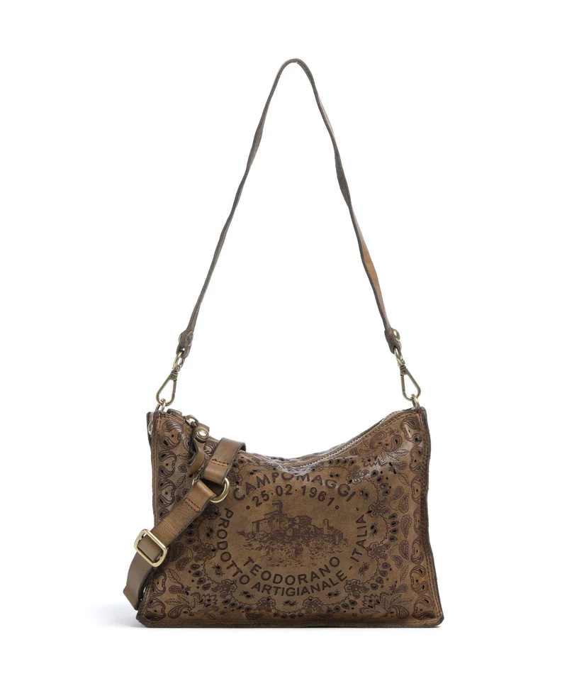 Campomaggi Bolso de hombro verde militare