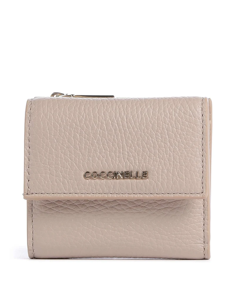 Coccinelle Metallic Soft Monedero rosette