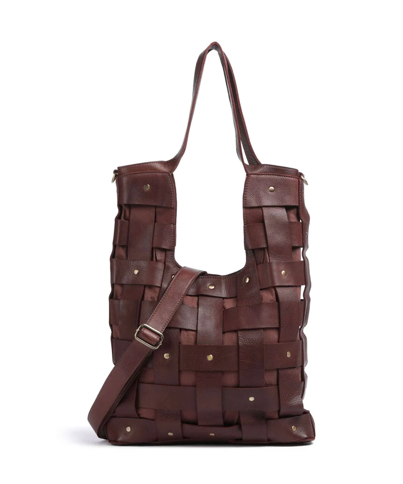 Taschendieb Wien Griesgasse 4 Bolsa shopping brown brandy
