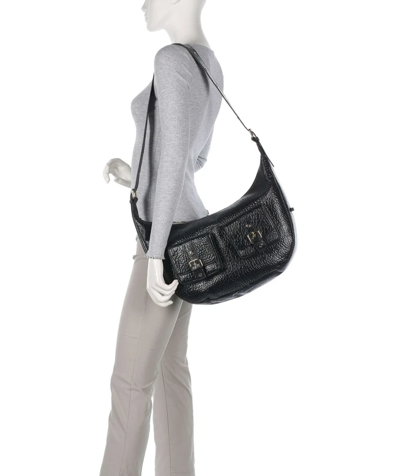 Núnoo New Zealand Stella Pocket Bolso de hobo black