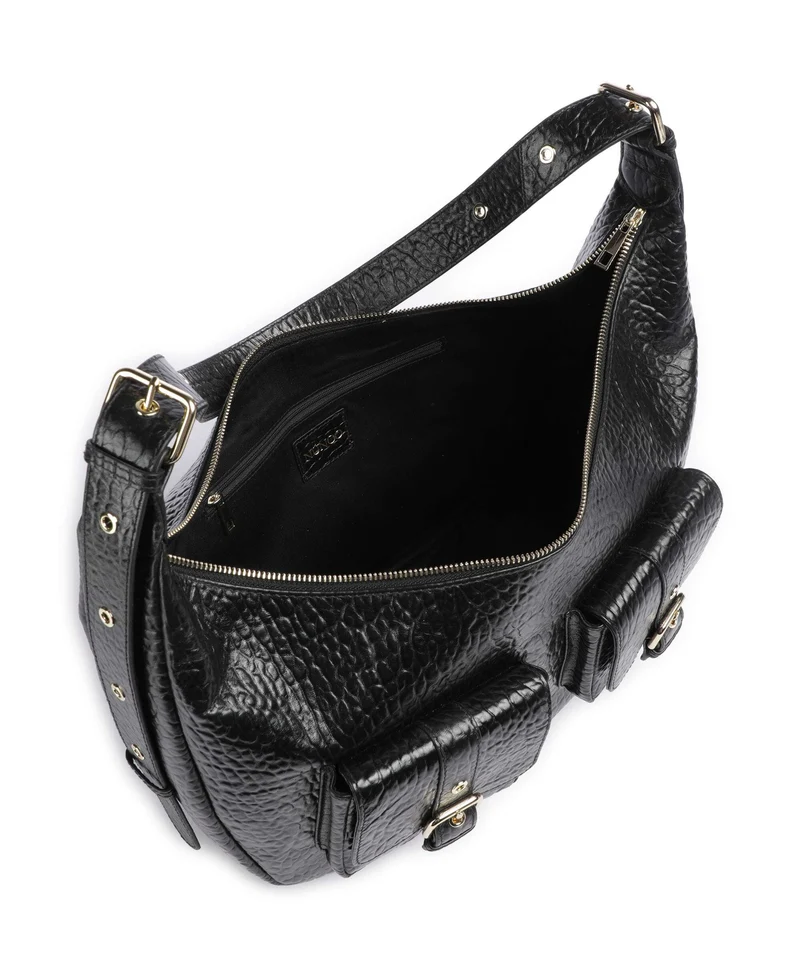 Núnoo New Zealand Stella Pocket Bolso de hobo black