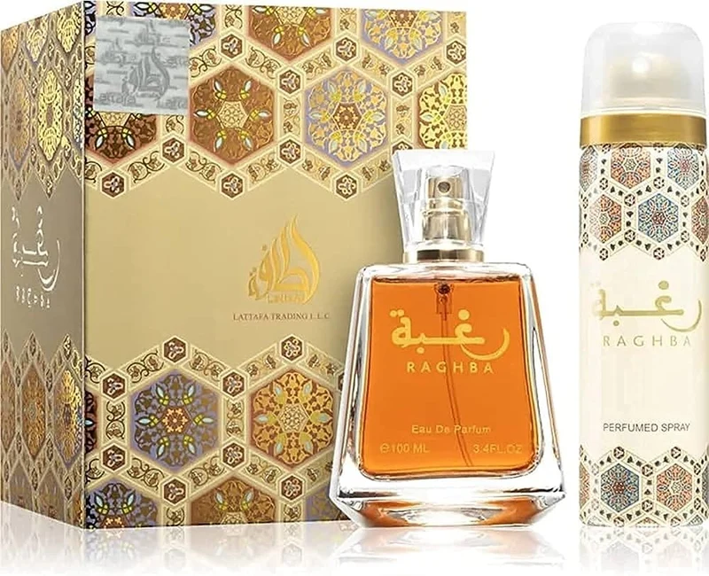 Lattafa Raghba EDP 100ML + Deo 50ml