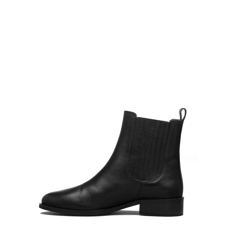 Isabel Bernard Vendôme Chey Zwarte Leren Chelsea Boots Van Kalfsleer IB53012-001-42