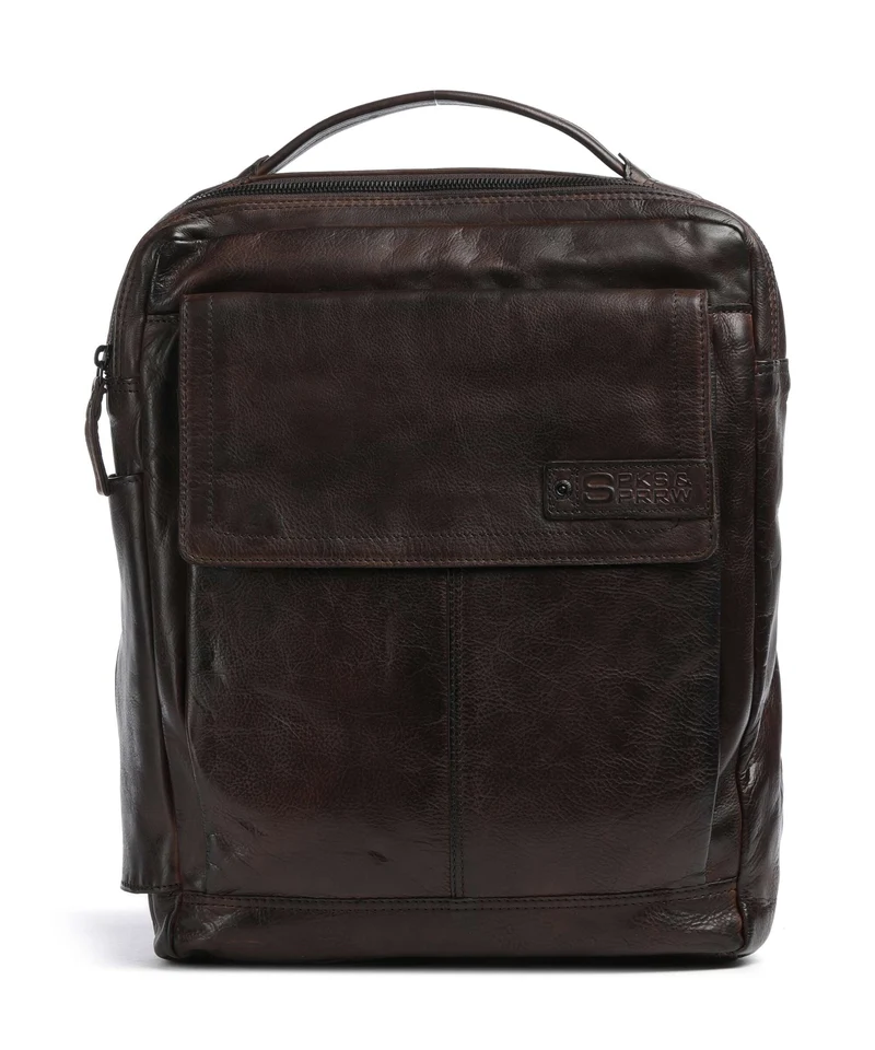 Spikes & Sparrow Apache Fred Mochila para portátil dark brown