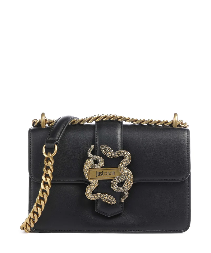 Just Cavalli Iconic Snakes Bolso de hombro black