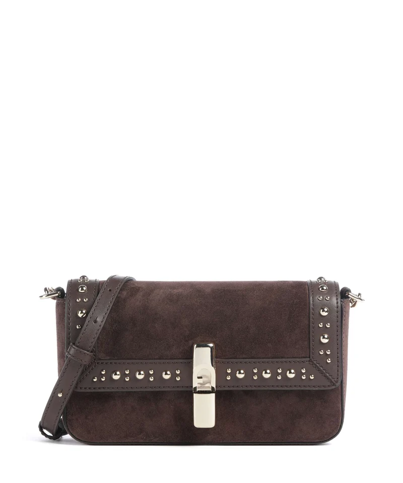 Furla Iride S Bandolera toni cioccolato