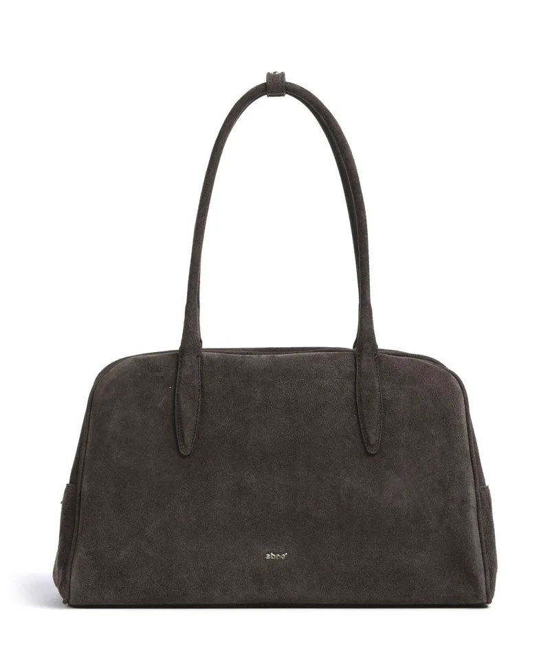 Abro Suede Amara Bolso de hombro dark brown