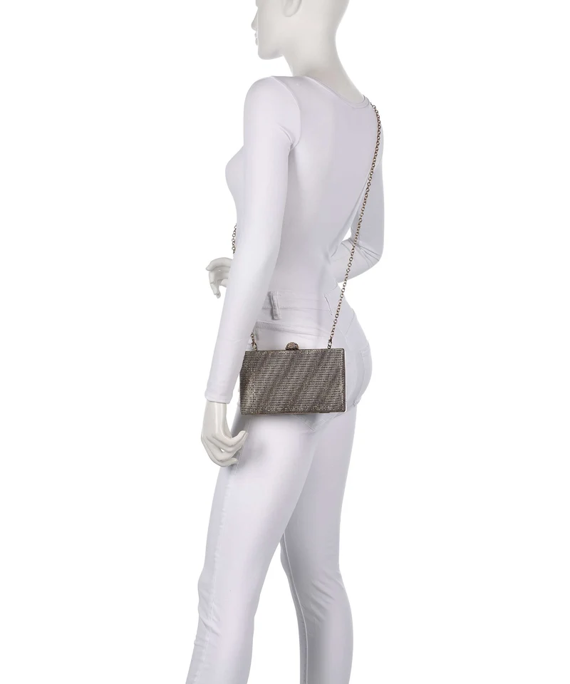 Kurt Geiger Kensington Crystal Bolso de fiesta beige