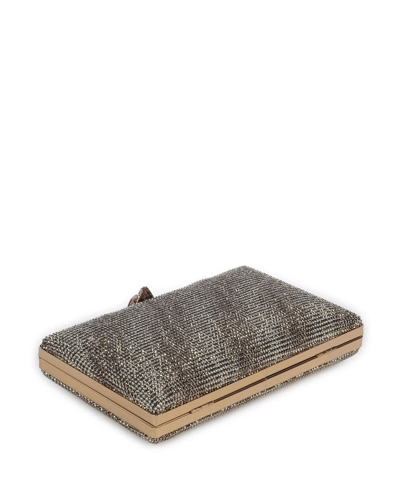 Kurt Geiger Kensington Crystal Bolso de fiesta beige