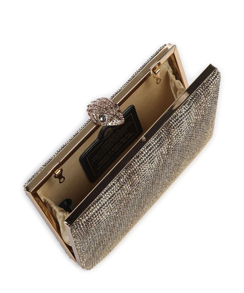 Kurt Geiger Kensington Crystal Bolso de fiesta beige