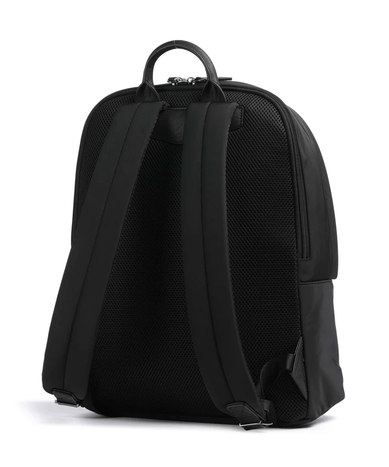 Emporio Armani Nylon Recycled Mochila black beauty