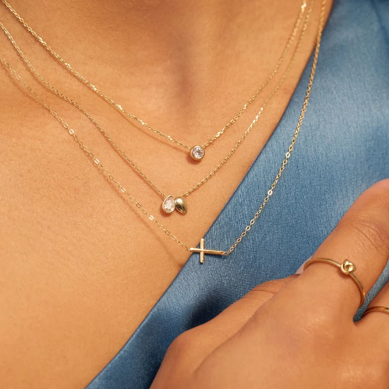 Beloro Jewels Monte Napoleone Natalia 9 karaat ketting BO340015