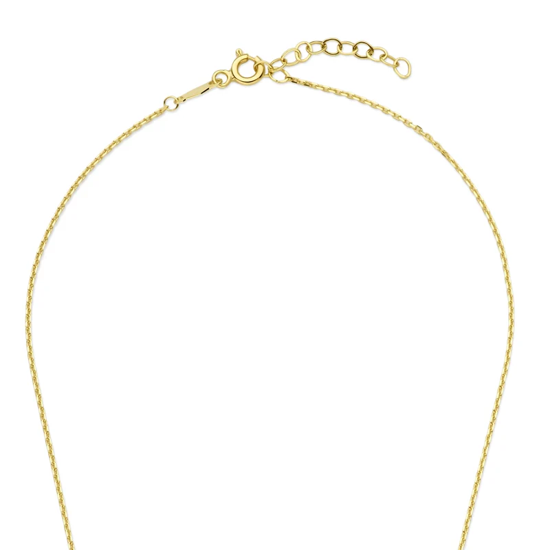 Beloro Jewels Monte Napoleone Perla 9 Karaat Ketting BO340026