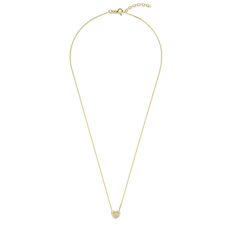 Beloro Jewels Monte Napoleone Gionna 9 Karaat Ketting BO340038